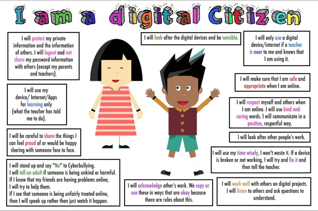 5 examples of good digital citizenship hot sale